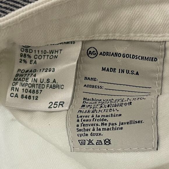 AG ADRIANO GOLDSCHMIED - The Stilt Roll-Up Cropped Jeans - Picture 5 of 8